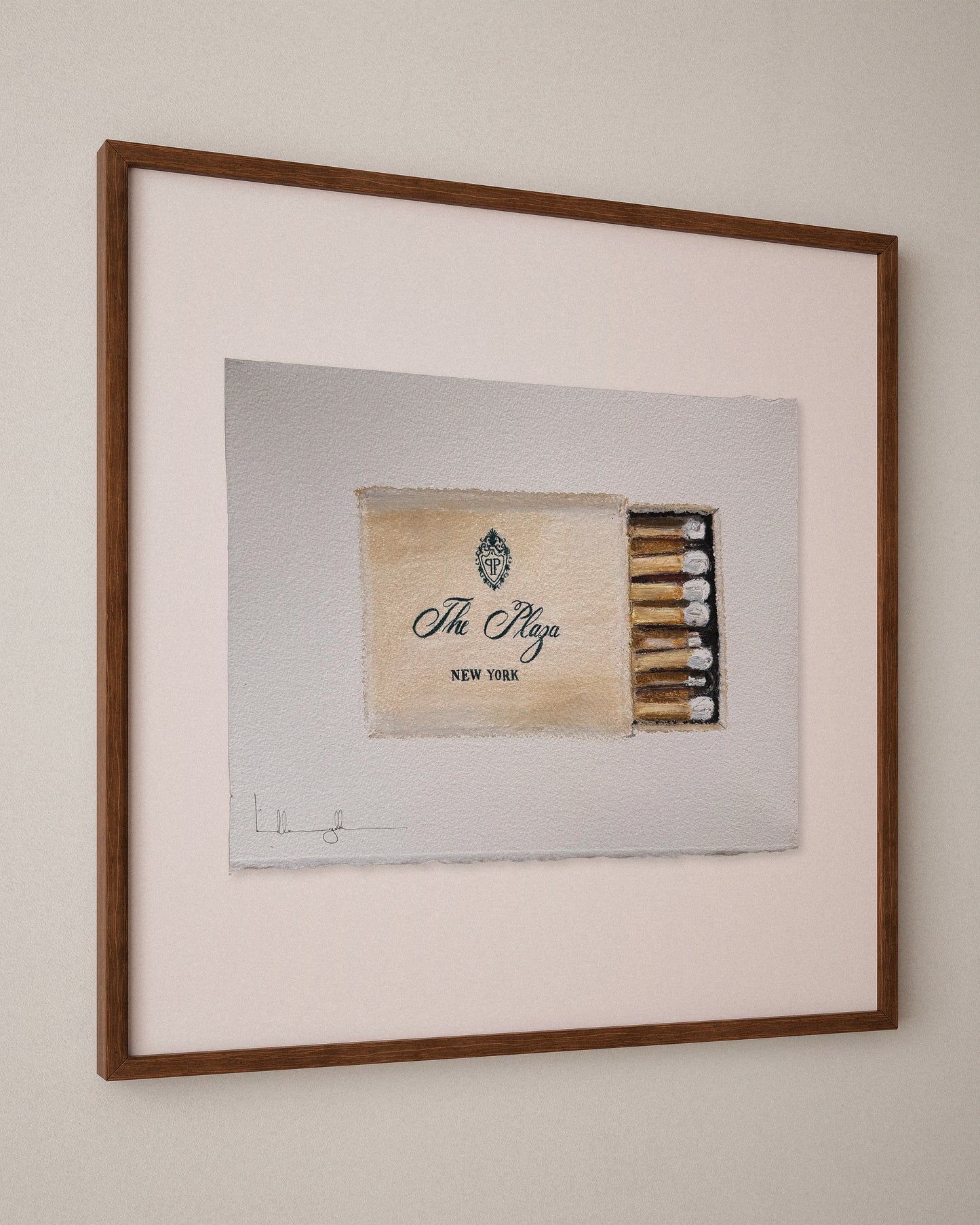 The Plaza Matchbook
