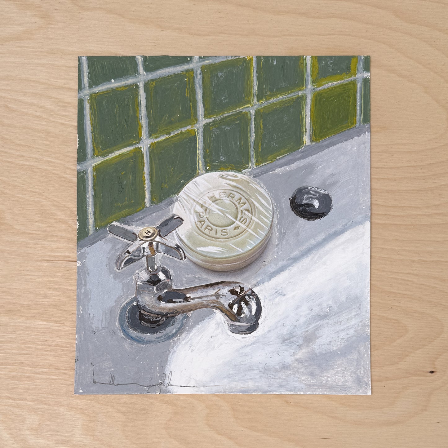 Bathroom Hermés