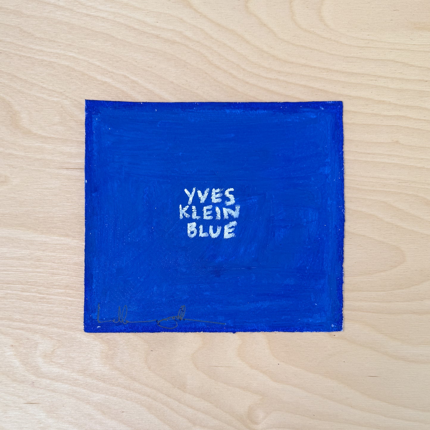 Yves Klein Blue