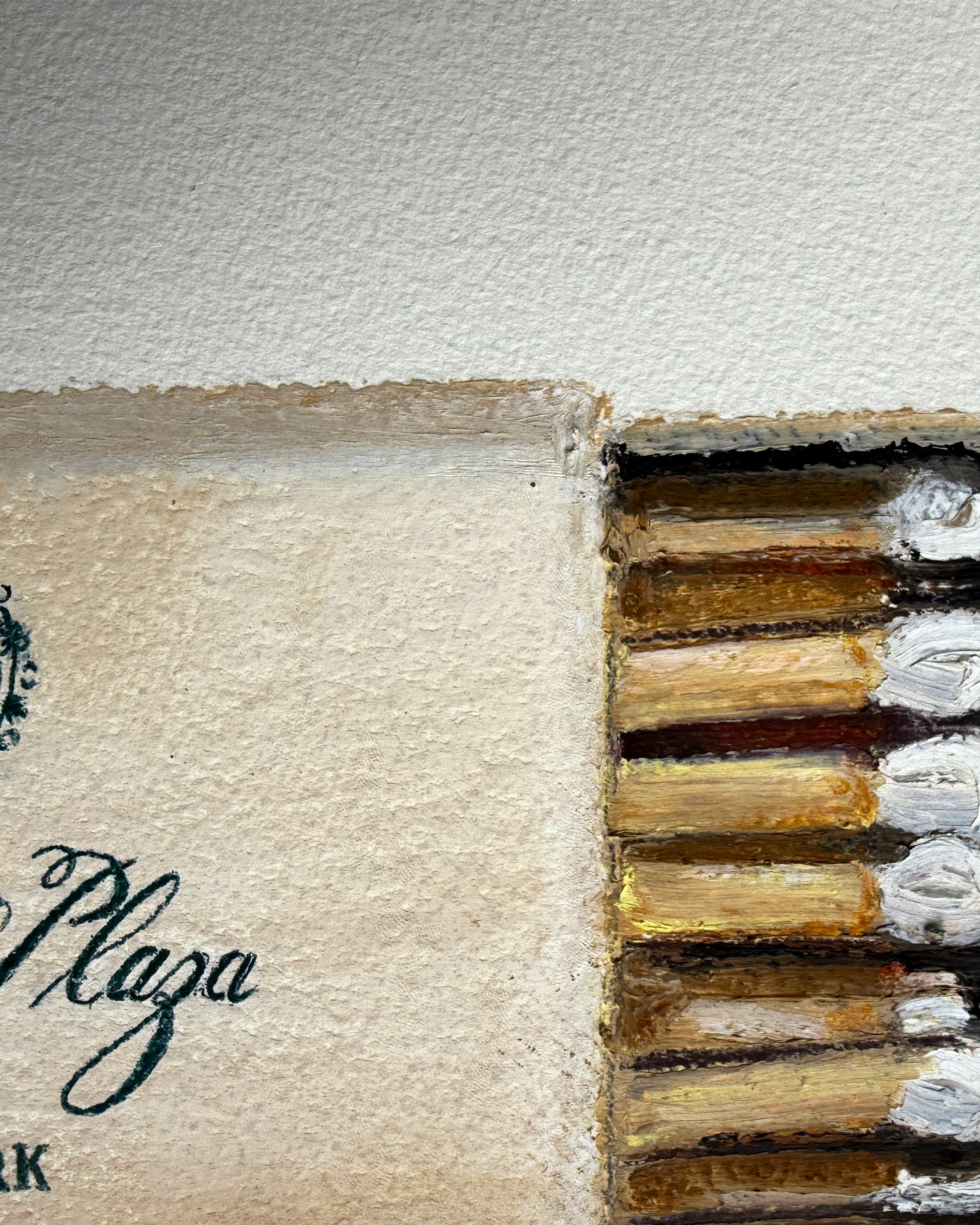The Plaza Matchbook