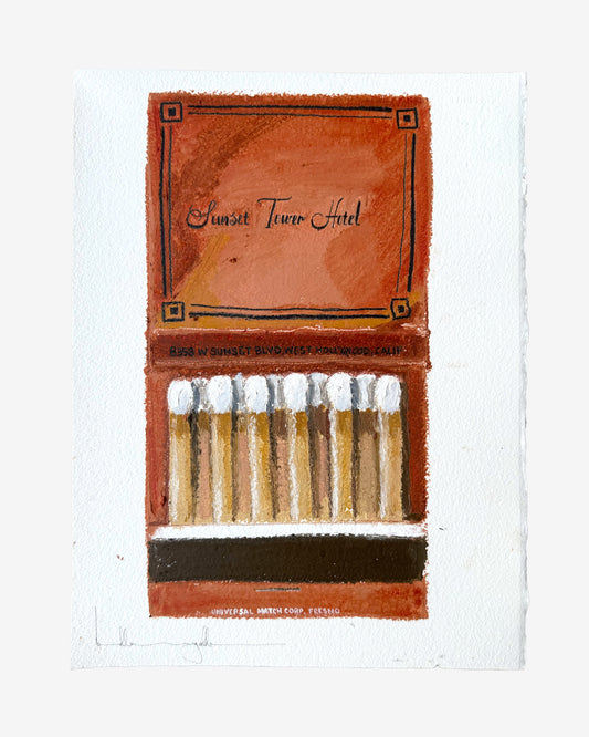 Sunset Matchbook