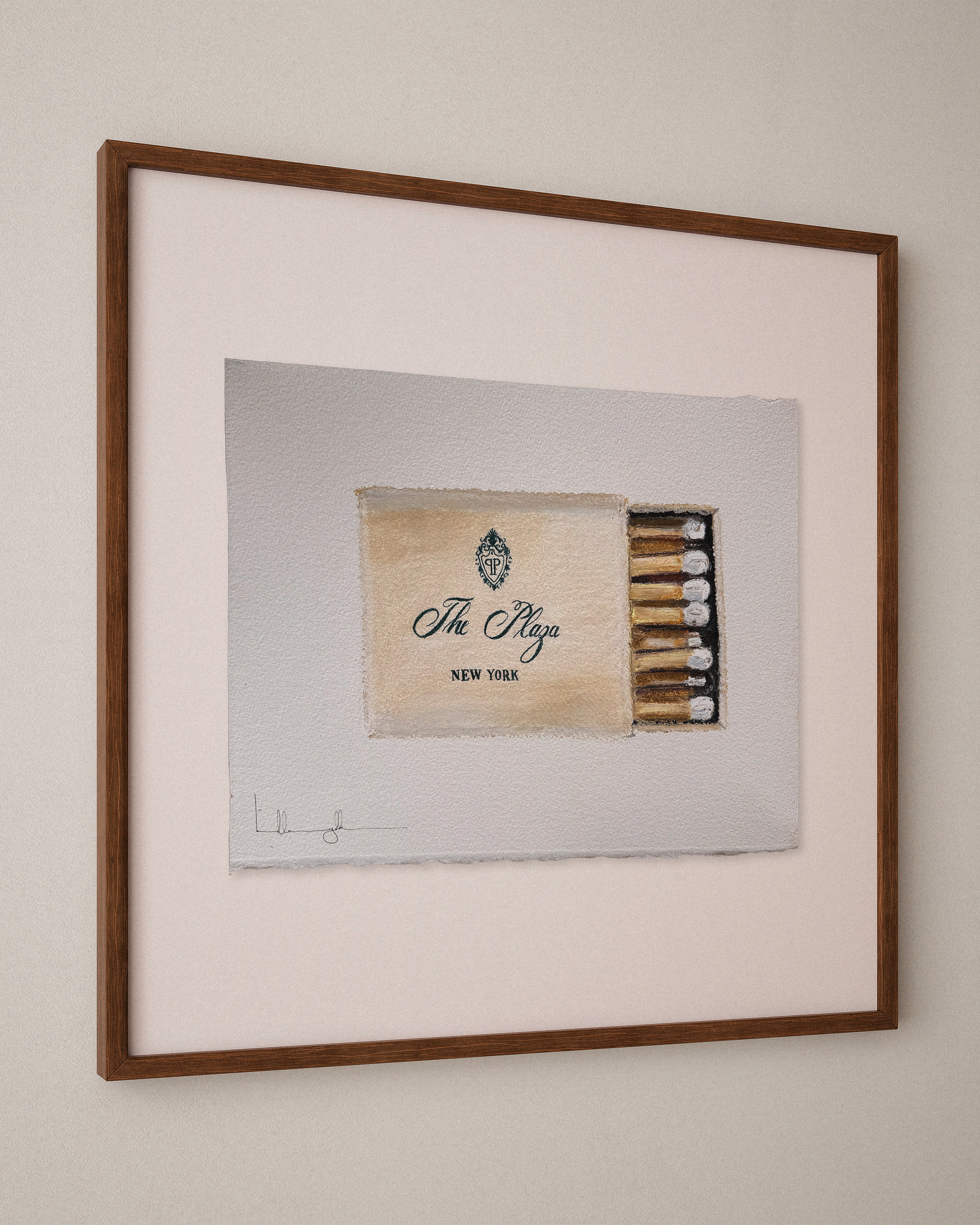 The Plaza Matchbook
