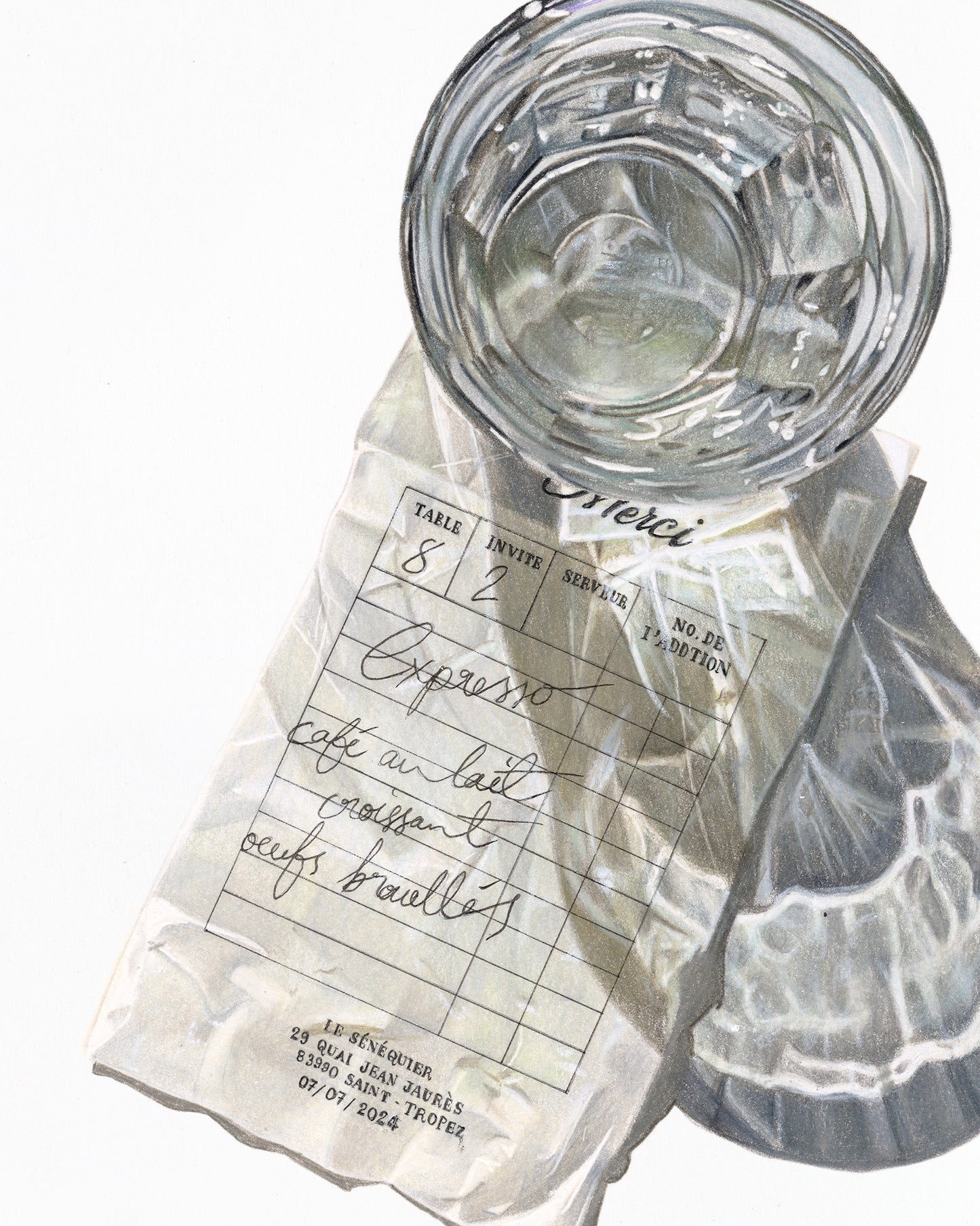 Breakfast in Saint-Tropez