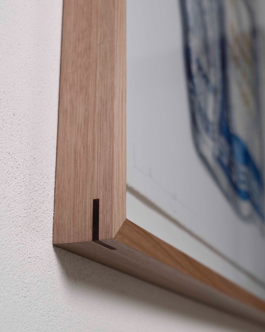 Pleasure to Serve — Oak frame